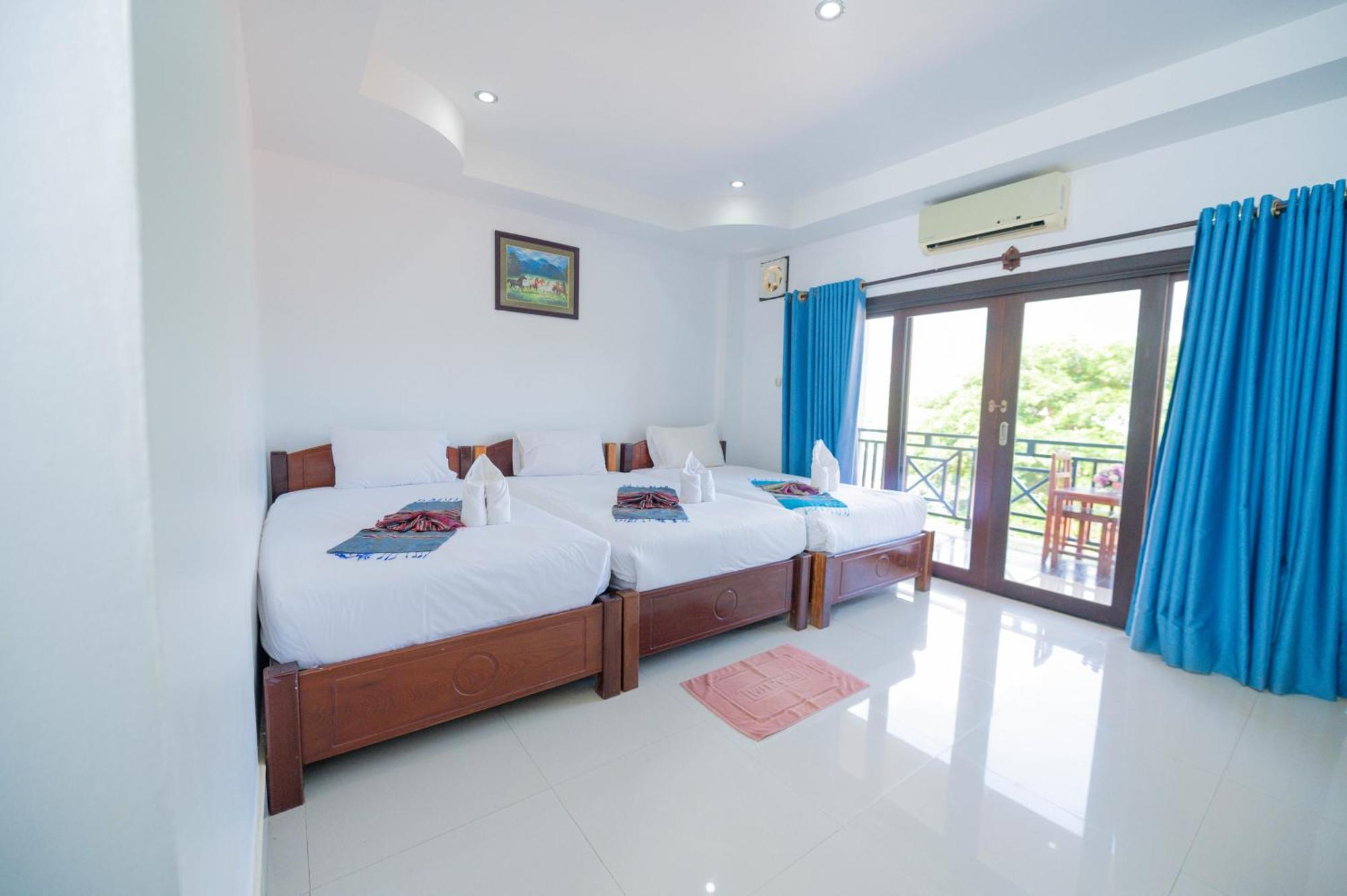 Lisha The Grand Riverside Hotel Vang Vieng Exteriér fotografie